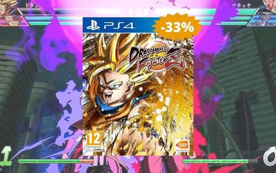 DRAGON BALL FighterZ per PS4: SUPER sconto del 33% su Amazon