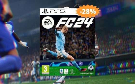 EA SPORTS FC 24 per PS5: MEGA sconto del 28% su Amazon