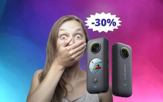 Insta360 ONE X2: un AFFARE da non perdere su Amazon (-30%)