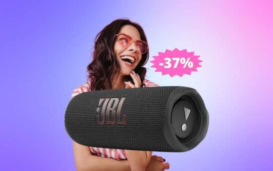 JBL Flip 6: OTTIMO sconto del 37% su Amazon