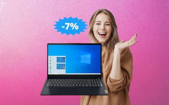 Lenovo IdeaPad 3: un'OFFERTA che non puoi perdere su Amazon