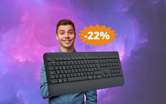 Logitech Signature K650: un'OCCASIONE da non perdere (-22%)