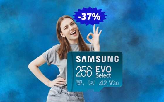 Micro SD Samsung Memorie: un AFFARE a questo prezzo (-37%)