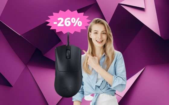 Razer DeathAdder V3: eccellenza in MEGA sconto del 26%