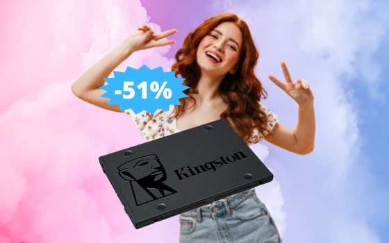 SSD Kingston A400: un AFFARE imperdibile (-51%)