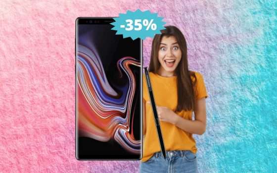 Samsung Galaxy Note 9 ricondizionato: SUPER offerta su Amazon