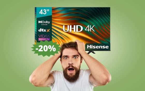 Smart TV Hisense UHD da 43