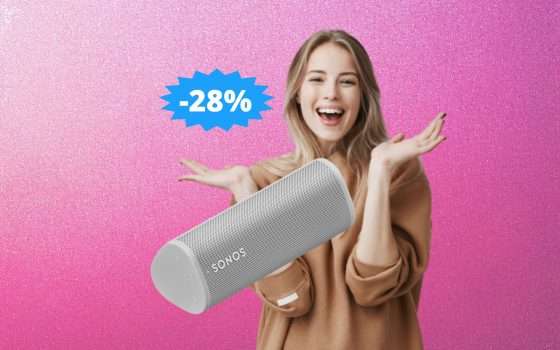 Sonos Roam SL: MEGA sconto del 28% su Amazon