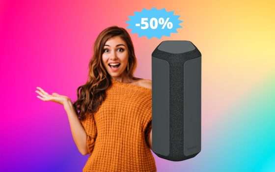 Sony SRS-XE300: qualità ECCEZIONALE in sconto FOLLE (-50%)