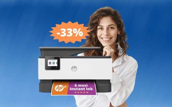 Stampante HP OfficeJet Pro: MEGA sconto del 33% su Amazon