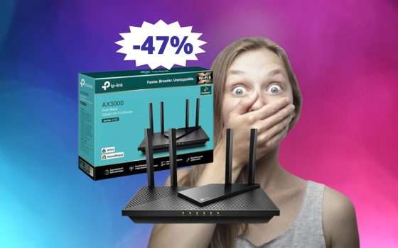 TP-Link Archer AX55: potenza e affidabilità in sconto FOLLE