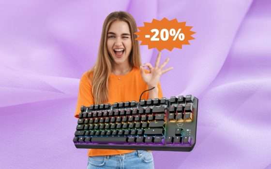 Trust Gaming GXT 834: offerta ESCLUSIVA del 20% su Amazon