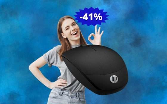 Mouse HP X200: raffinato, affidabile e in MEGA sconto (-41%)