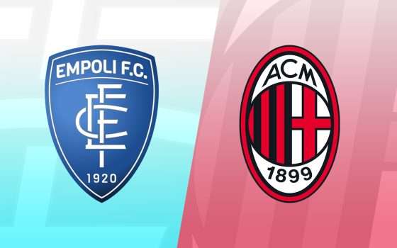 Empoli-Milan: formazioni e come vederla in streaming