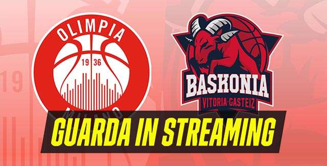 Eurplega: Olimpia Milano-Baskonia