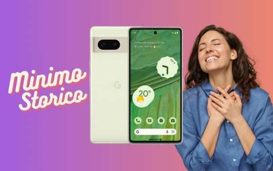 Google Pixel 7: MINIMO STORICO pazzesco su Amazon