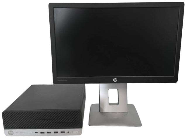 HP 600 G3, PC desktop con monitor