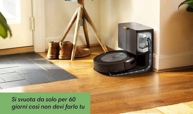 iRobot Romba J7+ svuotamento automatico