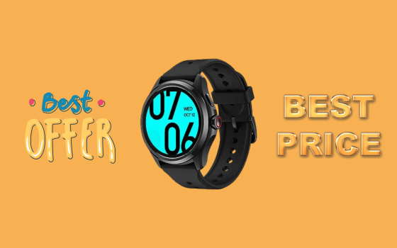 Ticwatch Pro 5, lo smartwatch con batteria INFINITA in sconto