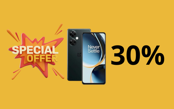 OnePlus Nord CE 3 Lite 5G in SUPER sconto del 30% a 229€