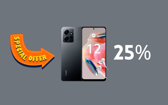 Xiaomi Redmi Note 12 con ben 128 GB al SUPER prezzo di 149,90€