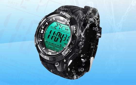 Orologio sportivo resistente all'acqua: OFFERTA LAMPO a 11€