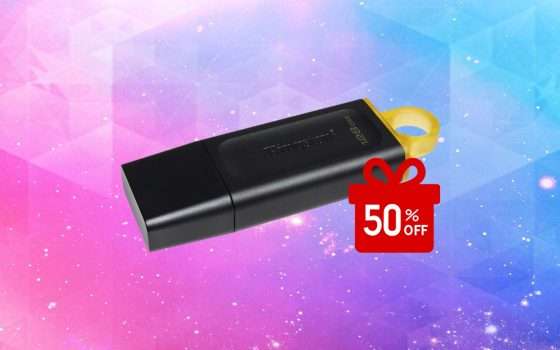 Pen Drive 128GB Kingston ULTRA VELOCE al 50% di SCONTO