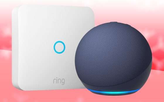 Ring Intercom+Echo Dot: Amazon TAGLIA IL PREZZO del bundle