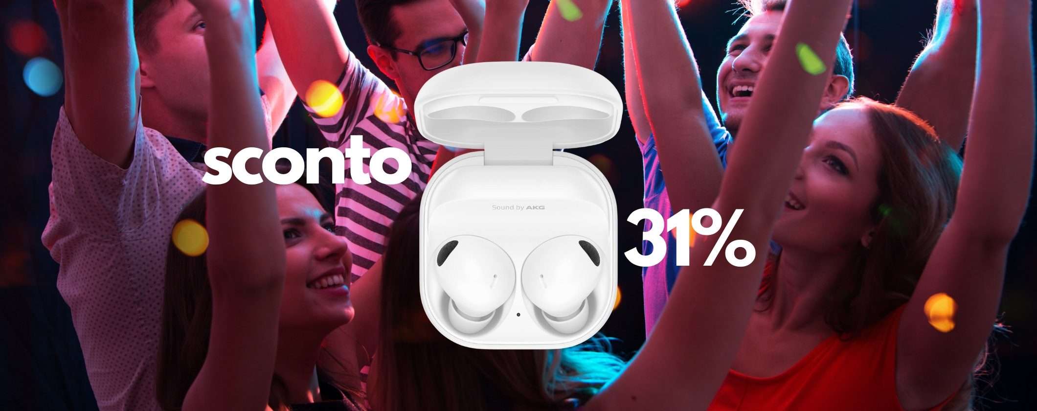 Samsung Galaxy Buds2 Pro: al 31% di SCONTO non puoi dire no