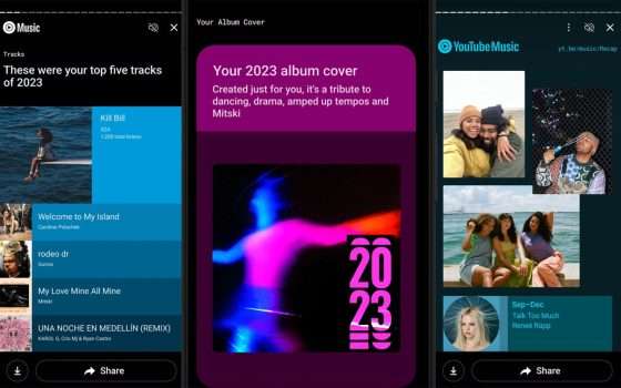 YouTube Music, 2023 Recap: cosa abbiamo ascoltato?
