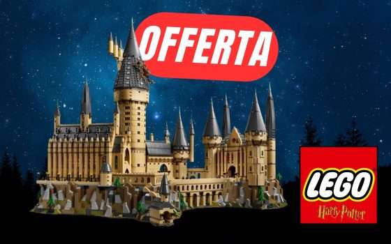 Il Castello di Hogwarts in versione LEGO è SCONTATO!