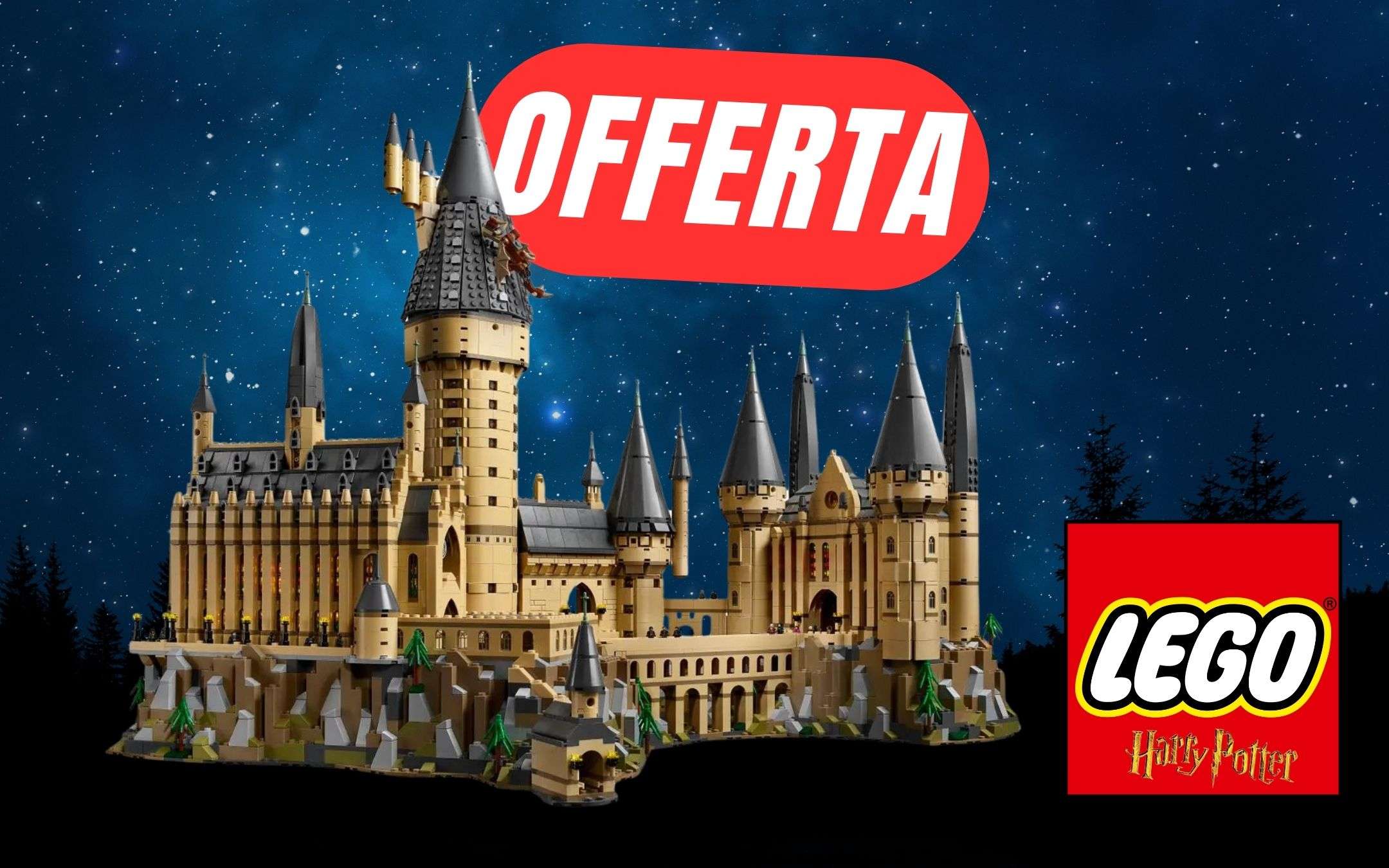 LEGO Harry Potter: il RARISSIMO Castello di Hogwarts torna disponibile