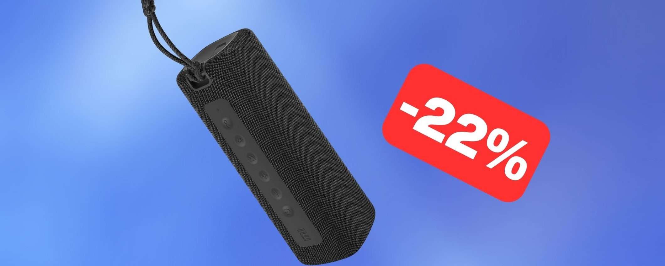 Altoparlante bluetooth Xiaomi a prezzo STRACCIATO su Amazon