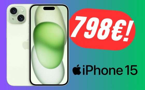 Risparmia 231€ sul nuovissimo Apple iPhone 15!