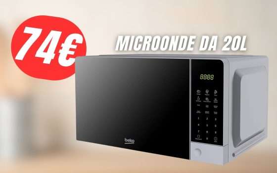 SCONTO FOLLE per il Forno a Microonde Beko! (-32%)