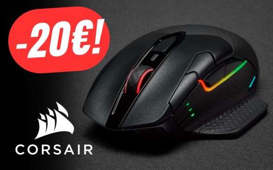 SCONTO di 20€ per il fantastico Mouse da Gaming Corsair!