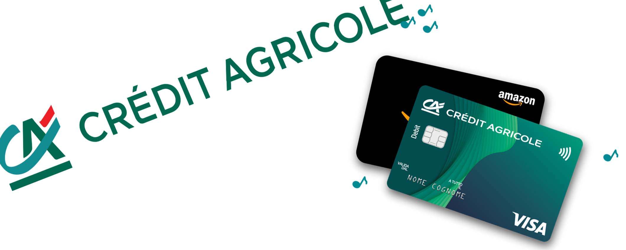 Crédit Agricole: il conto che ti regala buoni Amazon fino a 150€