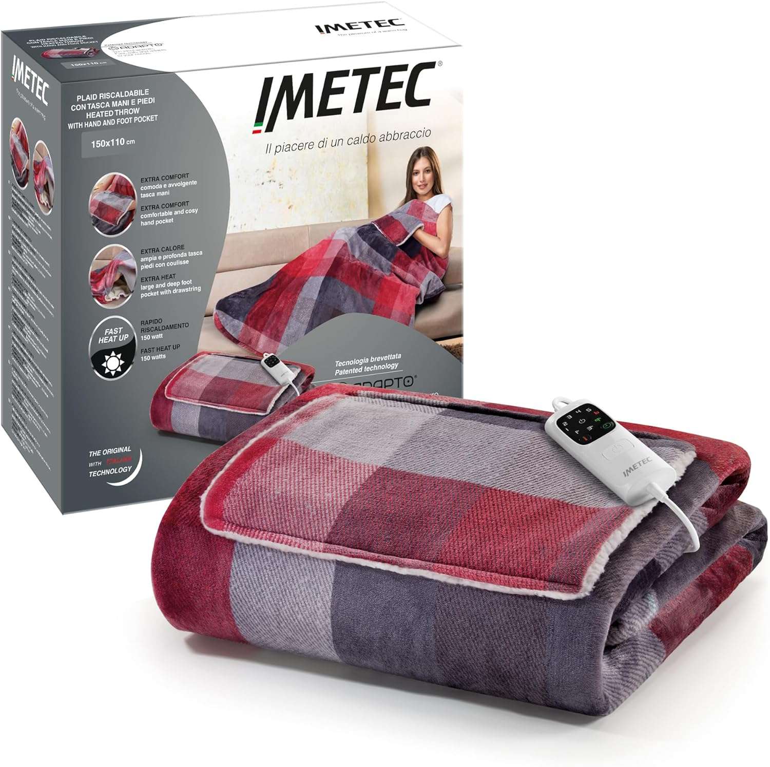 Dì addio al freddo con il Plaid Elettrico di Imetec!