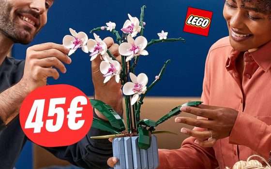 Arricchisci la tua casa con un'Orchidea LEGO! (perfetta per San Valentino)