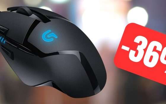 Logitech G402: fantastico mouse da gaming in SUPER SCONTO (-36%)