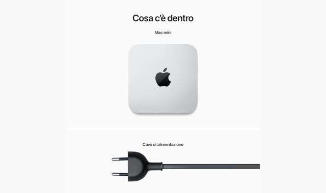 Mac Mini M2 confezione