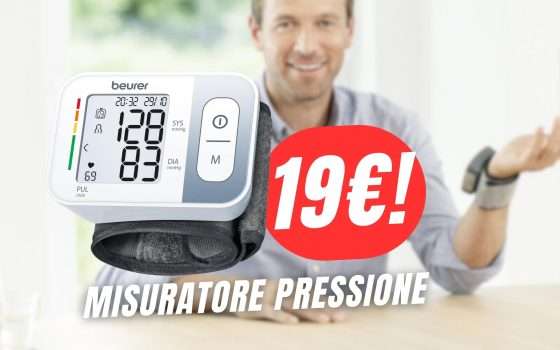 Il Misuratore di Pressione digitale CROLLA del 25% su Amazon!