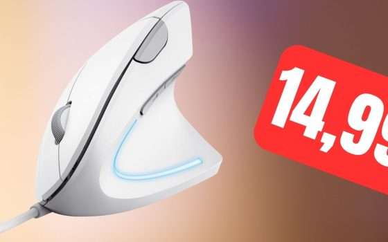 Trust Verto: mouse verticale economico in SUPER OFFERTA su Amazon