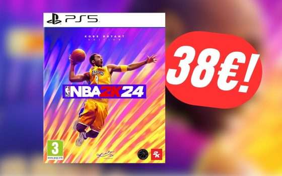 Scendi in campo con NBA 2K24 per PS5 (ora a soli 38€!)