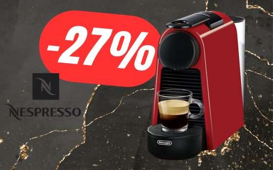 Ottimo SCONTO per la Macchina da Caffè Nespresso Essenza Mini!