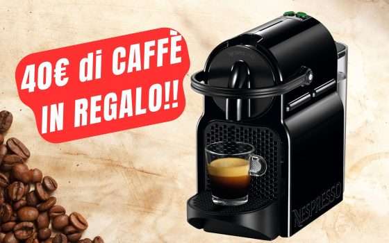 SCONTO+Caffè in REGALO con questa Macchina Nespresso!