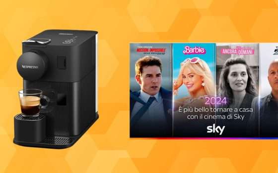 Nespresso Lattissima One GRATIS con Sky: hai tempo fino a domani