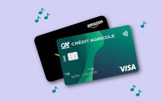 Crédit Agricole: conto senza canone e fino a 150€ in buoni Amazon