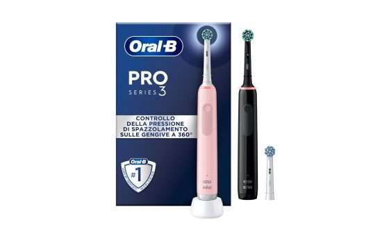 Acquista due spazzolini elettrici Oral-B al prezzo di uno su Amazon: sconto del 16%