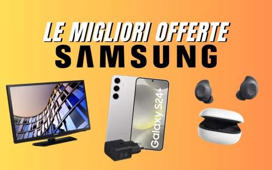 SAMSUNG: i migliori SCONTI del giorno su AMAZON!